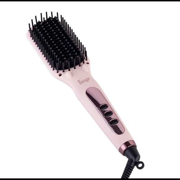 Brand New The L\'ange Straightening Brush PINK (orig. box still wrapped) main image 9